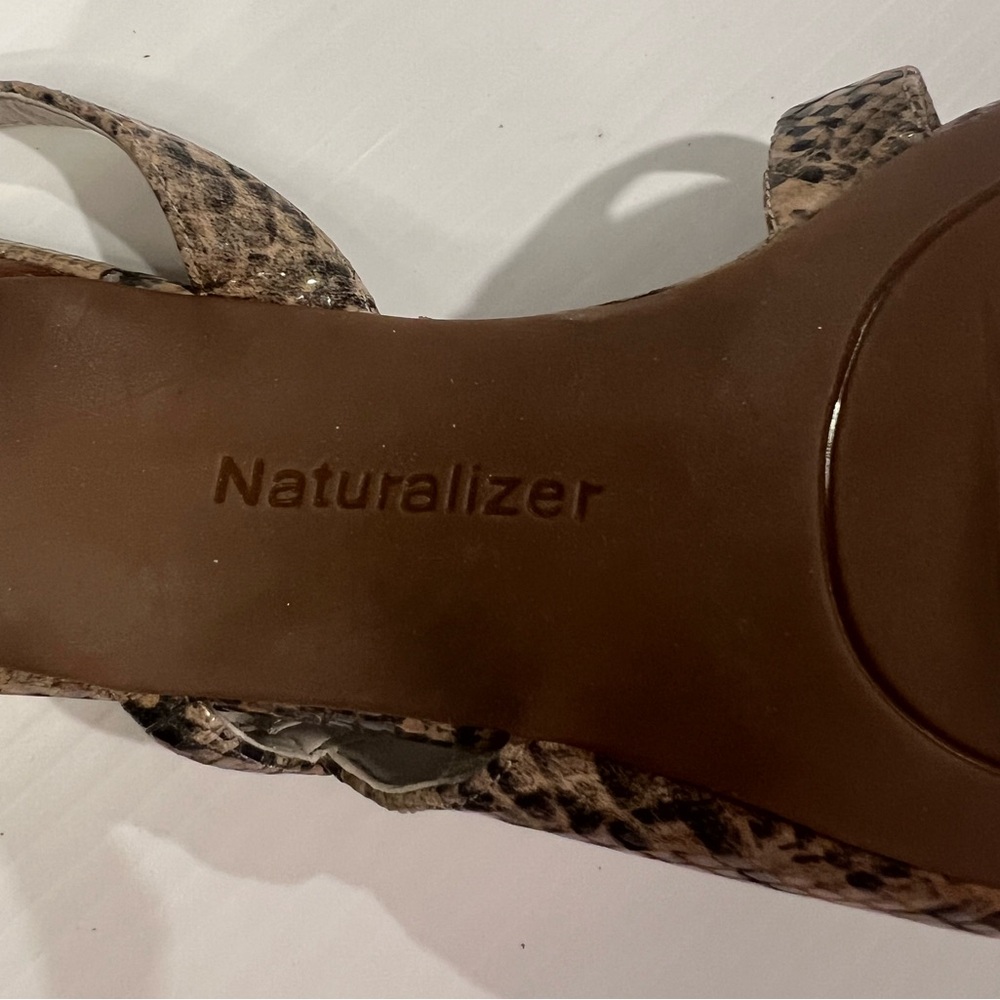 Naturalizer -Open Toed, Strappy Sandals- Size 8.5… - image 4